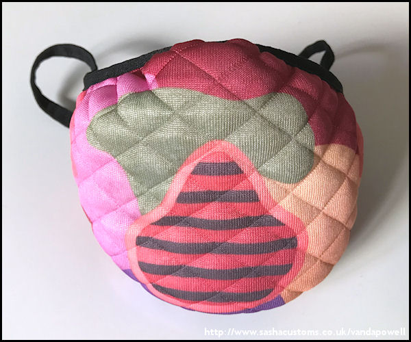 Zone Face Mask (Quilted Large) - Vanda Powell Designs