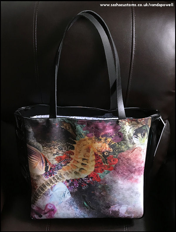 Searching for the Perfect Shell (Shopper Bag) - Vanda Powell Designs