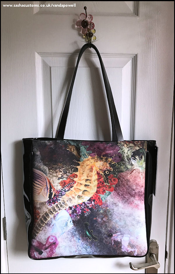 Searching for the Perfect Shell (Shopper Bag) - Vanda Powell Designs