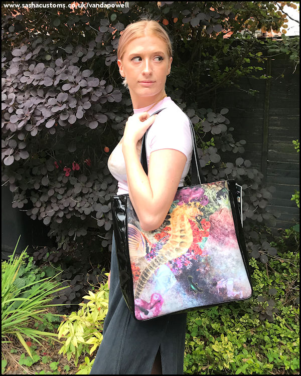 Searching for the Perfect Shell (Shopper Bag) - Vanda Powell Designs