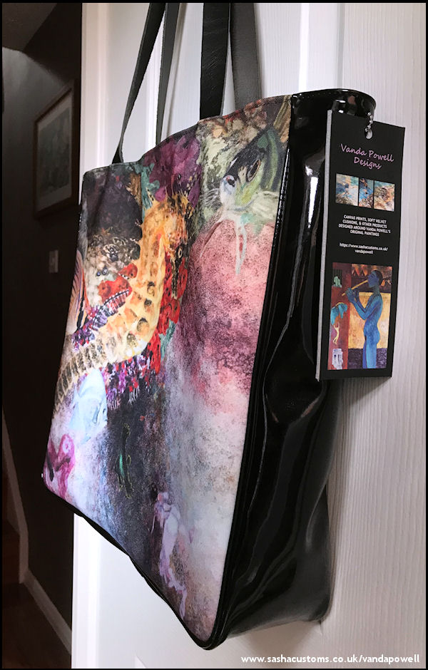 Searching for the Perfect Shell (Shopper Bag) - Vanda Powell Designs